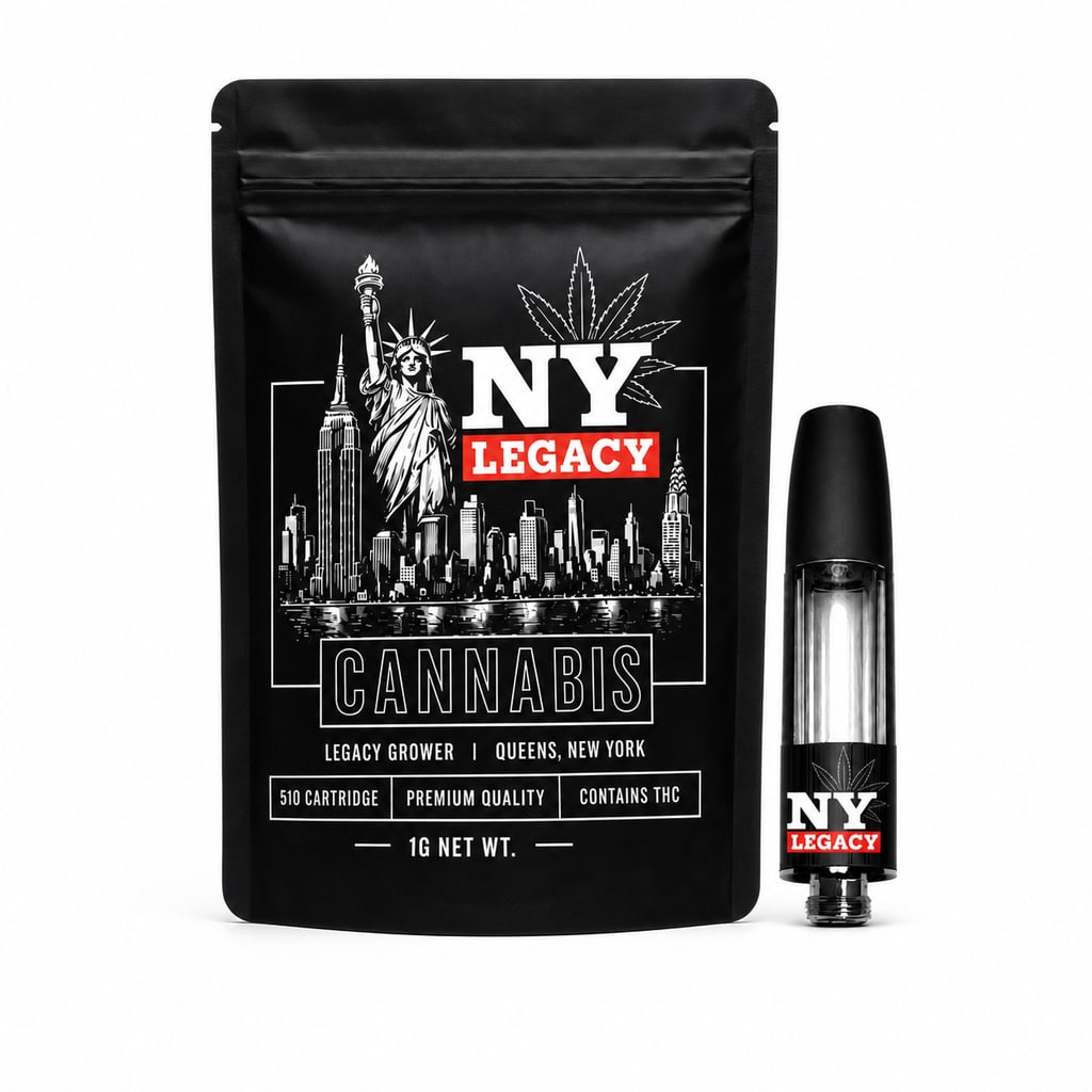 NY Legacy 510 Cart with black skyline mylar bag